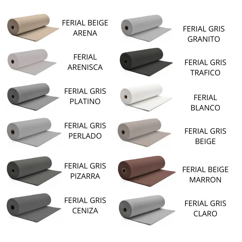 Moquetas Polipropileno Gris granito